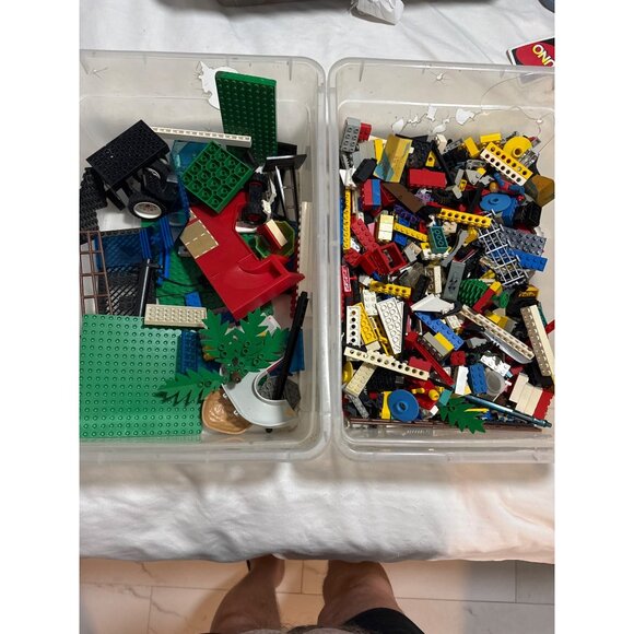 LEGO  4 LBS+ Bulk Lot Of Mixed  Pieces & Accessories & Odd pieces           59-2 - Picture 1 of 6